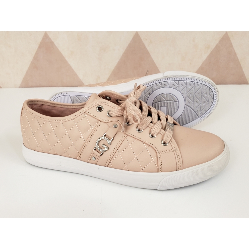 🆕️ Guess | Pink Quilted Sneakers